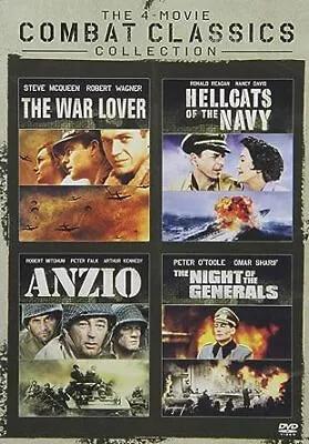 New Combat Classics 4 Pack: Anzio / The War Lover + 2 (DVD) (Multi-Feature) • $7.49