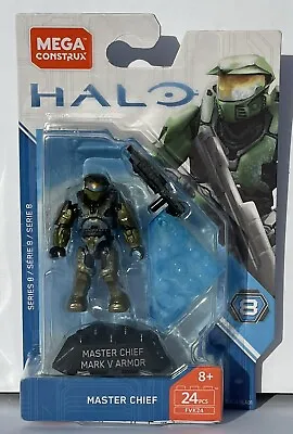 MEGA CONSTRUX Halo Heroes Series 8 - Master Chief Mark V Armor FVK24 • $22.98