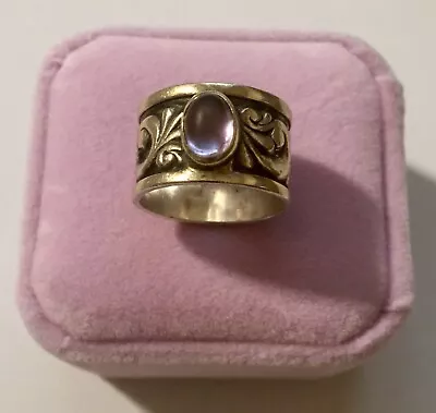 Vintage Ed Levin Sterling & 14K Yellow Gold Ring • $450