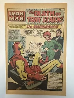 TALES OF SUSPENSE #61 Jan 1965 The Death Of Tony Stark Marvel Comics Iron Man • $15