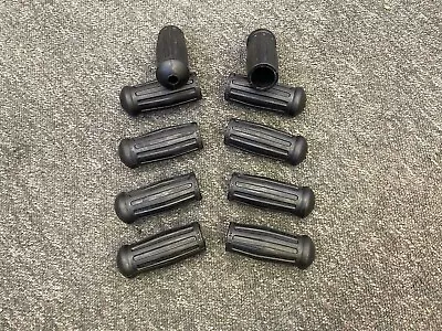 5 X HARLEY VL KNUCKLEHEAD HANDLEBAR GRIPS 1935-48 4 1/2  - LOGO **MULTIBUY** • $37.30