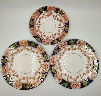 2 X Dessert Plate And 1 X Saucer Mona Salisbury Fine Bone China Made In England • £10