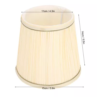 6pcs Beige Chandelier Lampshade For Bedroom Decoration DTS UK • £34.89