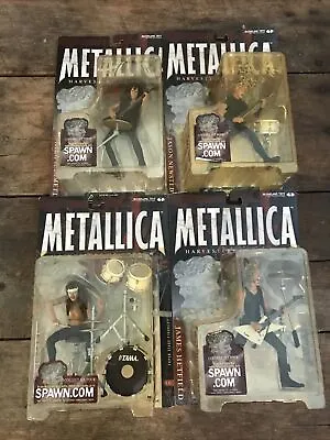 Metallica Harvester Of Sorrow Mcfarlane Figures Complete Set Sealed Good Shape🔥 • $285