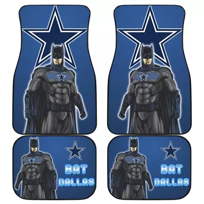 Football Team Car Floor Mats Batman Bat Dallas Cowboys • $54.99