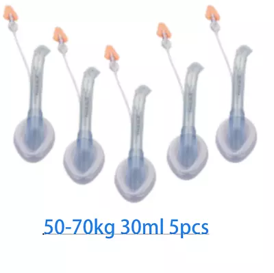 Disposable  Airway Medical Consumables Laryngeal Masks PVC Throat Cover 4.0 5.0 • $13.28