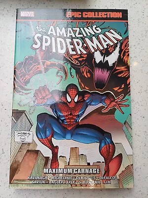 Amazing Spider-Man Epic Collection: Maximum Carnage TPB 1302950460 Mark Bagley • £20.99