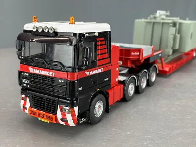 WSI Lmtd Ed 1/50 DAF XF 95SC Mammoet Noteboom Trailer W/Transformer 9002 D0271 • $387.98