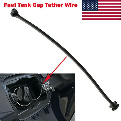 1PC Black Fuel Gas Tank Cap Tether Wire For BMW E81 E87 E88 E89 E71 E46 E90 E91! • $5.75