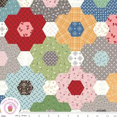 Riley Blake CALICO 12862 CHEATER Quilt Fabric LORI HOLT 30's  VINTAGE • $6.25