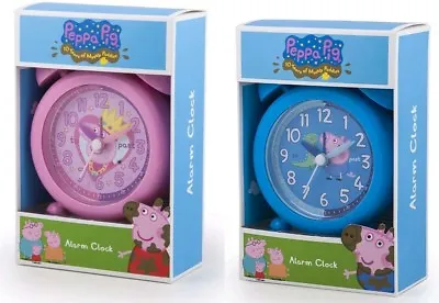 £9.99 • Buy Peppa Pig Alarm Clock, Pink Childs Fun Bedroom Gift Girls & Boys Xmas Gifts