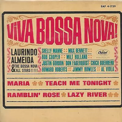 LAURINDO ALMEIDA EP Spain 1963 Viva Bossa Nova ! • $15