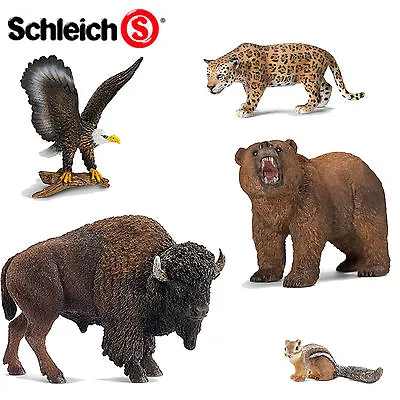 SCHLEICH World Of Nature AMERICAS - Choose For 29 Different Figures All With Tag • £5.49