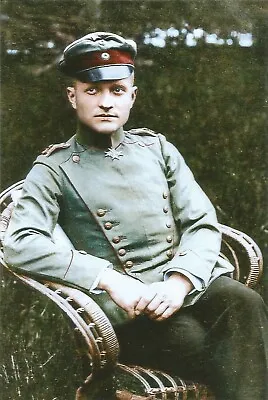 WW I German Photo Manfred Von Richthofen - Red Baron .. • $3.99