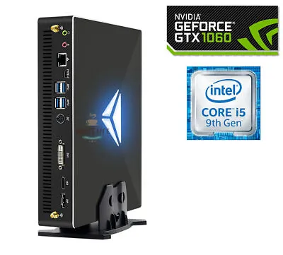$2413.11 • Buy Gaming Mini PC Intel I5 9400F 2.9Ghz W/ 256GB SSD 8GB RAM & Nvidia GTX 1060 6GB