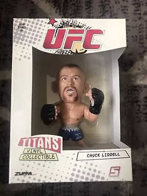 CHUCK LIDDELL UFC Titans Round 5 Vinyl Action Figure Boxed MMA PRIDE New • £18.99