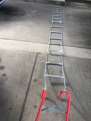 £39.99 • Buy Vintage Res-Q-Ladder Fire Escape 15ft STEEL Ladder Model: FL-ASO By MLM (USA)