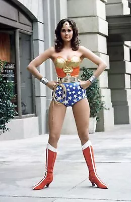 Lynda Carter With Her Wonder Woman Costume 8x10 Picture Celebrity Print • $3.99