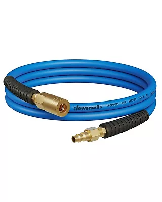 DEWENWILS 1/4 Inch X 6FT Air Hose 300 PSI Heavy Duty Air Compressor Hose BLUE • $16.99