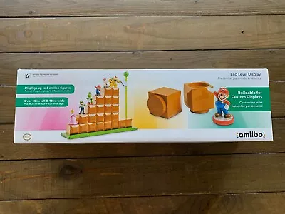 Nintendo Amiibo Super Mario Bros End Level Display Stand - NEW FACTORY SEALED • $45