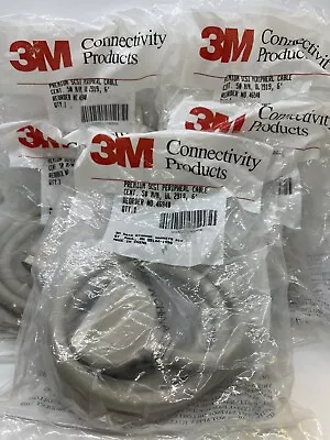 NEW QTY (5) 3M SCSI Centronics To Centronics SCSI Cable 6ft Long PC MAC CN50 6' • $55