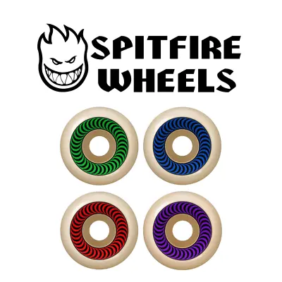 Spitfire Skateboard Wheels F4 OG Classics 99A Duro Set Of 4 • $42.95