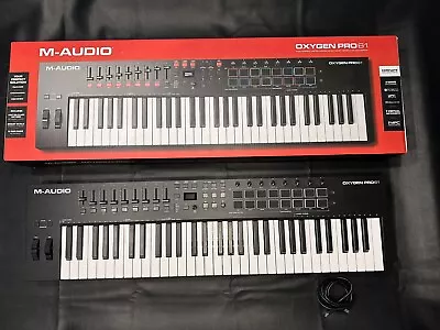 M-Audio OXYGEN PRO 61 USB MIDI Keyboard Controller - Mint • $150