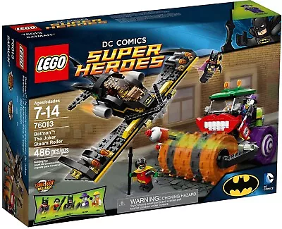 LEGO DC Super Heroes 76013 Batman: The Joker Steam Roller - New & Sealed • $0.95