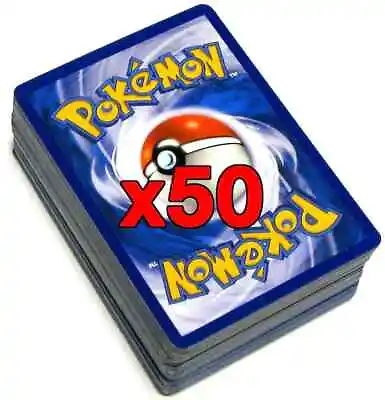 $19.99 • Buy Pokemon Card Bulk Lots - 50 - 1000 Cards - Near Mint - English