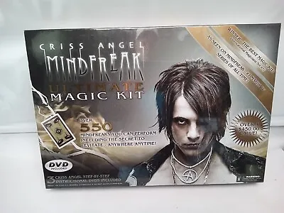 Criss Angel Mindfreak Platinum Magic Kit Over 250 Tricks DVD.Open Box Unused Kit • $28
