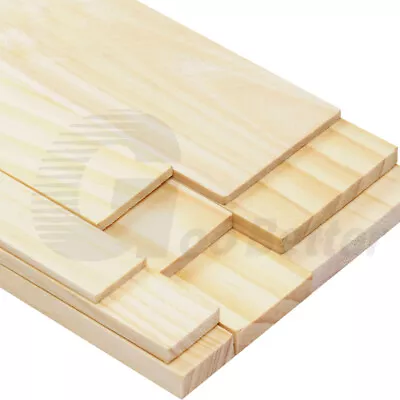 2Pcs 3mm-8mm Thick Pine Sheet Furniture Wood Board Panel Aircraft Ship Model DIY • £2.15