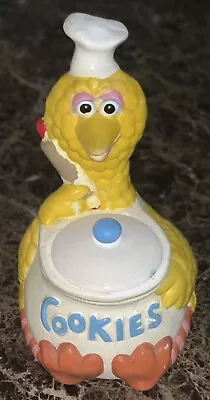 Big Bird Ceramic Cookie Jar & Lid #976C Vintage 1976 Muppets Sesame Street • $99.99