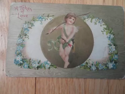 Vintage Valentine's Day Postcard 1908 • $4