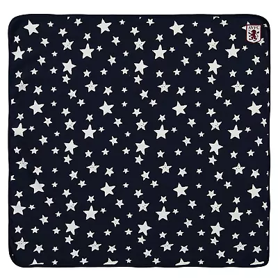 £9.99 • Buy Aston Villa Football Blanket (Size OSFA) Toddlers Star Print Baby Blanket - New