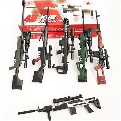 1/6 Scale Coated Sniper Rifle Gun Weapons Military Soldier For 12  Action Figure • £8.95