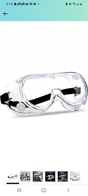 Safety Goggles Over Glasses Lab Eye Protective Eyewear Clear Lens- 20 Pack • $40