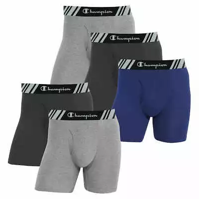 Champion Men's Boxer Brief Shorts Underwear M=32-34 L=36-38 XL=40-42 XXL 44-46 • $22.95