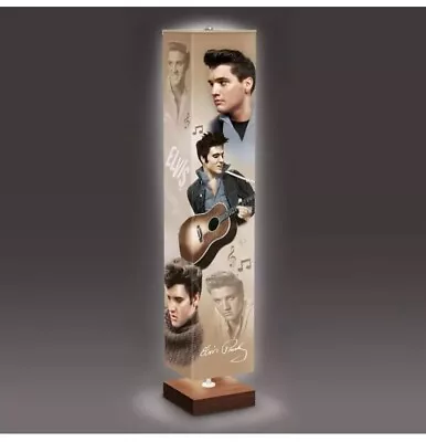 Elvis Presley™ Rock N Roll Legend Floor Lamp By Bradford Exchange 60-inches Tall • $150