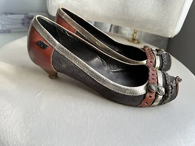 Miss Sixty Kitten Heel Shoes Size Uk 4 • £12.99