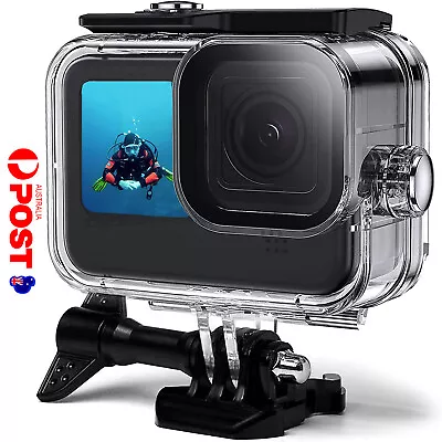 For GoPro Hero 9 10 11 Waterproof Case Protective Housing Diving Underwater AU - • $13.49