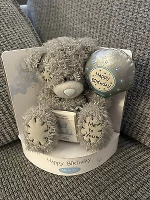 Me To You Tatty Teddy Happy Birthday Bear With Balloon • £10