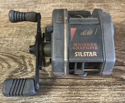 Vintage Silstar Star Lite Graphite Fishing Bait Caster Reel Bass 5:1 Gear • $19.99