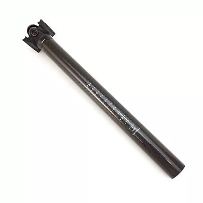 Alu + 3K Carbon Coating Bike Seatpost Zero-offset Mountain Road  30.9 X 350mm • $19.90