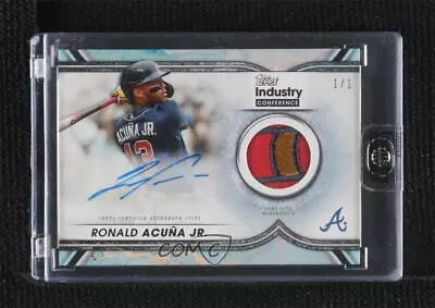 2023 Topps Industry Conference Relics 1/1 Ronald Acuna Jr #ARP-RA2 Auto Fv8 • $634.99