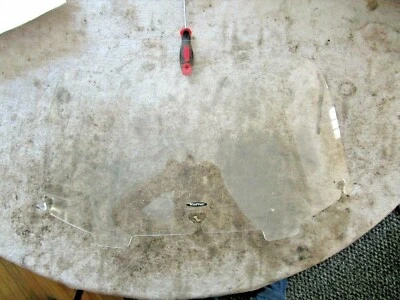 $45 • Buy 96-2013 Harley Davidson FLHTK Wind Vest 10  Clear Recurve Window Windshield 