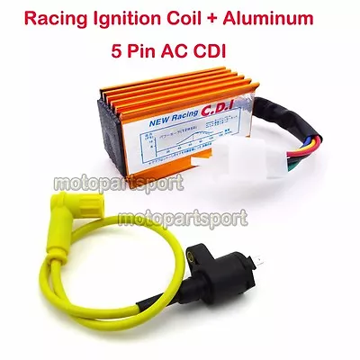 AC CDI Racing Ignition Coil For 90cc 110cc 125cc 150cc 160cc Pit Dirt Bike Lifan • $16.95