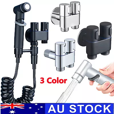 1-In-2-Out Dual Control Valve 1-In-2-Out Washing Machine And Toilet Faucet Set • $29.99