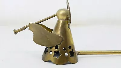 Antique Brass Angel Candle Snuffer Long Handled • £5.95