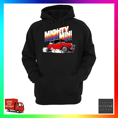  Mighty Mini Hoodie Hoody Cute BF GF Retro Unofficial Tribute Car Classic Xmas • £24.99