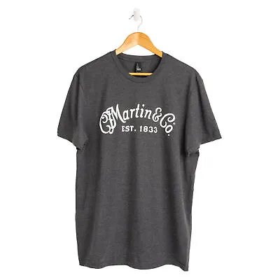 Official Martin Classic Solid Logo Tee #18CM0196 @ LA Guitar Sales • $26.99